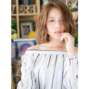 抜け感カワイイ☆リラクシーボブ