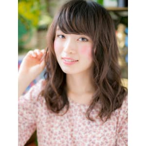 ゆるふわセミロング