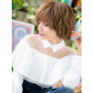 小悪魔風★大人ボブ