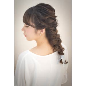  お出かけクラシカルアレンジ☆結婚式＆二次会アップスタイル♪