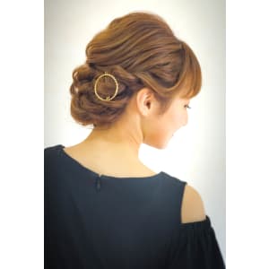  お出かけクラシカルアレンジ☆結婚式＆二次会アップスタイル♪