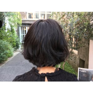 ゆるふわボブスタイル - impre'vu for hair【アンプレヴーフォーヘアー】掲載中
