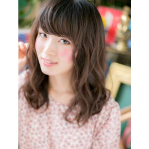 ゆるふわセミロング
