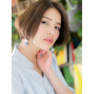 クールボブで…前下がり美シルエット