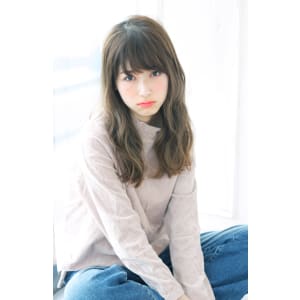 大人可愛いカジュアルフェミニンウェーブ【N-635】