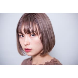 【merci】　グレージュ　ボブ