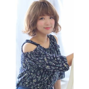 《くしゅっと愛されボブ》