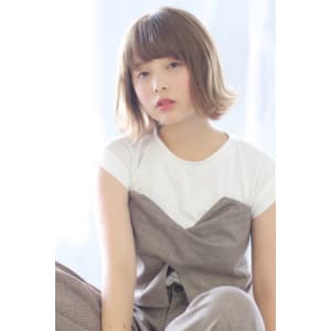 ハンサムヘア☆切りっぱなし外ハネボブ