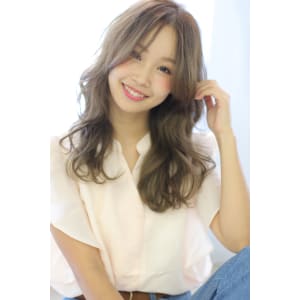 【柔らかい質感】大人可愛いニュアンスウェーブ