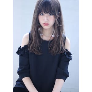 大人可愛いハニーグレージュワンカール