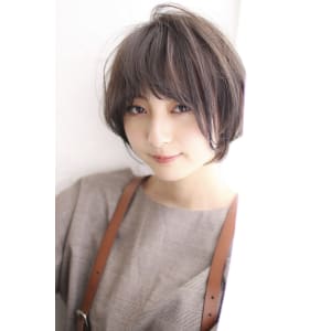 ひし形大人ナチュラルショート【y－１１５】