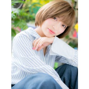 ピュアで色っぽい☆前下がりボブ