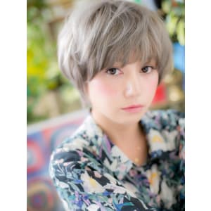 ハイトーンベージュ☆小顔マッシュ
