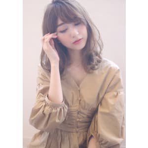 大人小顔ワンカールミディ