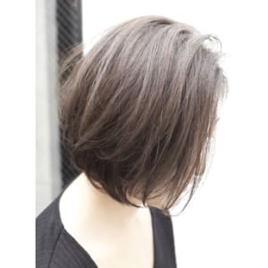 【Milkygray】 ふんわりショートボブ
