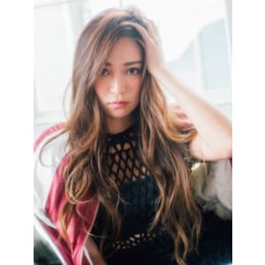 ドライ くせ毛風ロング