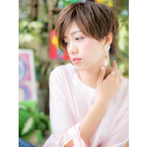 大人かわいい☆斜めバングの前下がりショート - COVER HAIR bliss 上尾西口店【カバーヘアブリス アゲオニシグチテン】掲載中
