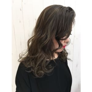 大人ハイライトカラー