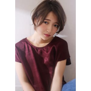 ニュアンス大人ショートボブ　M８５９