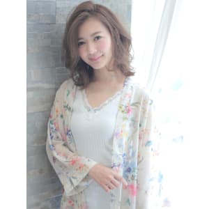 無造作が可愛い☆セミディボブ