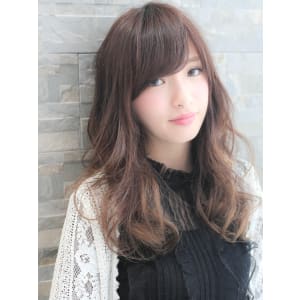 バングがポイント☆大人かわいい愛されロング☆