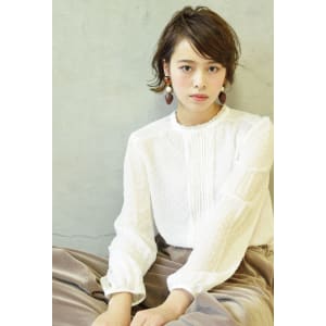 ☆外国人風オリーブグレージュマッシュショート☆【coii】