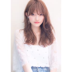 イメチェン 小顔 ゆるふわ デジタルパーマ