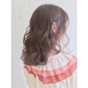 【prize池袋西口店】YUKO ナチュラルピンクブラウン