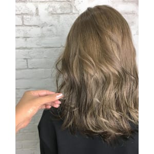 ダブルカラーでベージュカラー池袋美容室misaki
