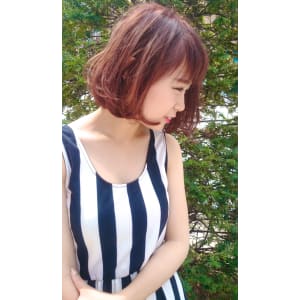 韓国アイドル風ワンカールボブ