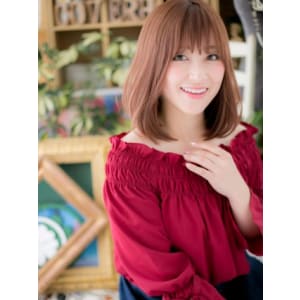ラブガーリー★大人かわいい前下がりセミディ
