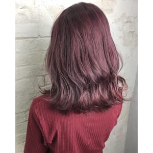 秋のバイオレットカラー！池袋美容室misaki