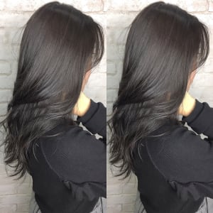 イルミナカラーでグレージュ！池袋美容室misaki