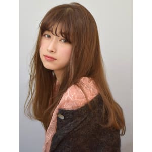 小顔ゆるナチュストレート