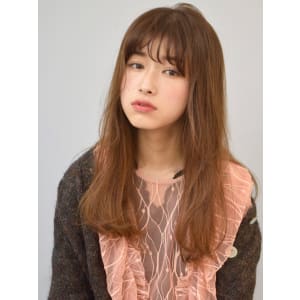 小顔ゆるナチュストレート