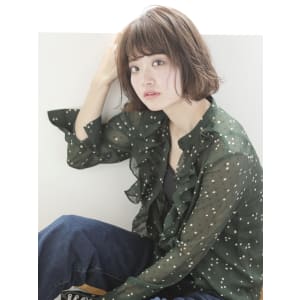 ニュアンスカールボブ