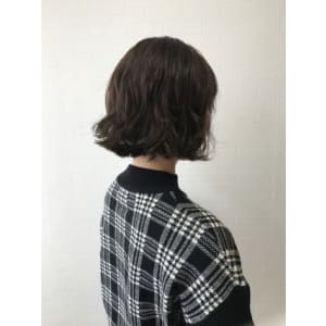 【prize池袋】YUKO ハイライトx切りっぱなしボブ