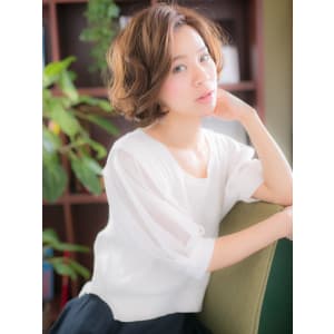 大人カジュアルなフェミニン☆ボブ