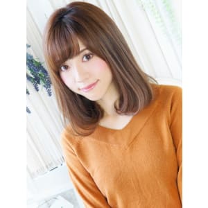 【ジュレベール 松田】 ふわ束カールがナチュラル可愛いロブ