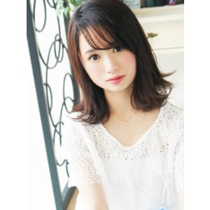 お洒落ナチュラル可愛い外ハネロブ☆