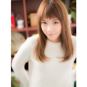 さらさら♪ストレート＋短めバング