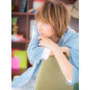 ハイトーンカラーで★アクティブボブ