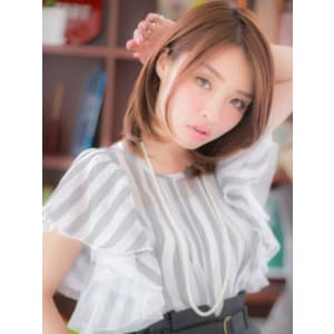 セミウェットな質感＜ヌーディーミディ＞