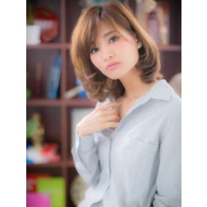 シフォンカールで…大人レディ・セミディ