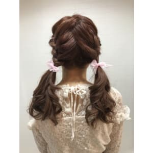 【prize池袋西口】YUKO 編み込みツイン