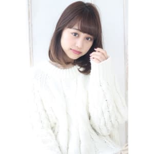 ナチュラルボブ 小顔ヘア