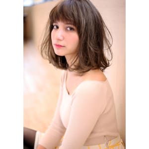 【重山祐亮】大人フェミニングレージュボブ♪