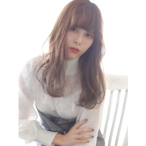 極細ハイライト×外国人風ヴィンテージホワイト
