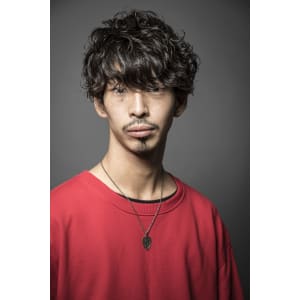 グランジ2ブロマッシュパーマスタイル