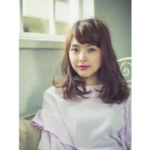 ふわふわワンカールミディ - 美容室emu【ビヨウシツエム】掲載中